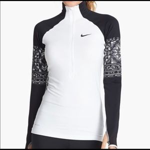 Winter Nike Pro Running Half Zip